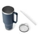 thumbnail image 3 of Vaso YETI Rambler de 1,25 L con asa y tapa con pajita, color azul marino, 3 of 3