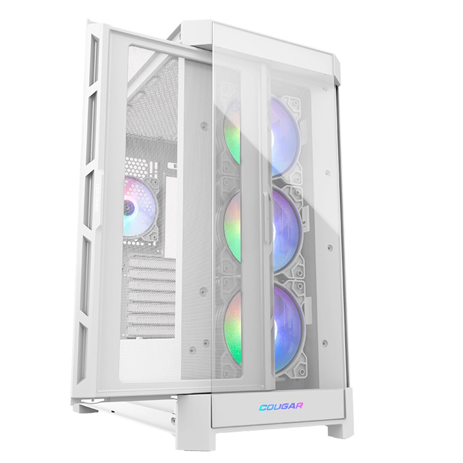 Gabinete Gamer Cougar Duoface Pro Rgb White