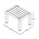 thumbnail image 4 of Mesa De Centro Plastico Exterior Terraza 65x50x44Cm Rimax gris Tamaño Único, 4 of 4