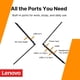 thumbnail image 5 of Laptop Lenovo IdeaPad 15.6" HD Intel Celeron 4GB 1.1TB WiFi6, 5 of 9