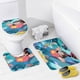 thumbnail image 4 of Steven Universe-theme 4-Piece Shower Curtain Set with Rugs, Waterproof Bathroom Decor Set Includes Bath Mat, U-Shaped Rug, Toilet Lid Cover and Curtain with Hooks, 4 of 6