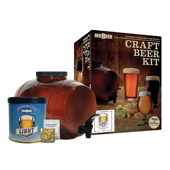Kit para Elaborar Cerveza Artesanal Mr. Beer 7.5L American Light