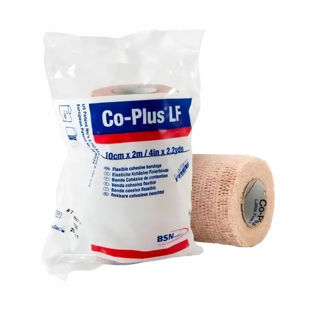 Venda Cohesiva Co-Plus LF 10 cm x 2 m
