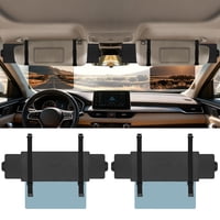 Extensor De Parasol Veharvim Polarizado Uv400 Para Coche (Paquete De 2)