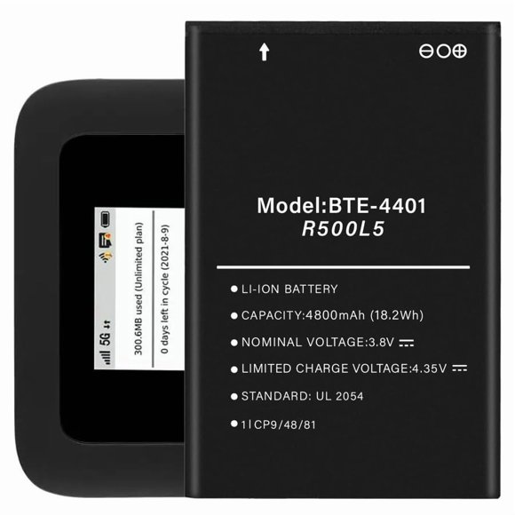 Batería Abtter 4800 mAh para Orbic R500L5/Speed 5G UW