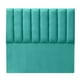 thumbnail image 1 of Respaldo Tubular Vertical King Lino Turquesa, 1 of 2