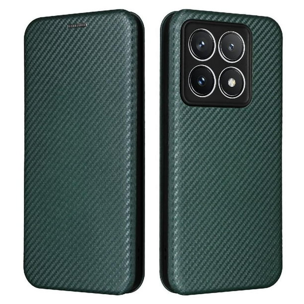 Funda Flip para FOXDOCK Xiaomi 14T 5G - Funda magnética de negocios, funda protectora delgada