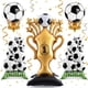 thumbnail image 1 of HYXBT Set de 5 globos de fútbol con trofeo extragrande, 1 of 9