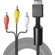 thumbnail image 3 of Cable RCA de audio y vídeo - Cable AV para conexión de accesorios de componentes de consola de juegos para PS1, PS2, PS3 y Playstation, 1,8 m, 3 of 6
