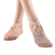 thumbnail image 1 of Calcetines de yoga gruesos profesionales para mujer con agarres y correas antideslizantes, ideales para pilates, ballet, danza y entrenamiento descalzo., 1 of 6