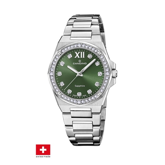 Reloj C4751/5 Candino Swiss Verde Mujer Newness