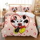 thumbnail image 1 of Mickey Minnie Mouse Bedding Sets Duvet Cover Sets Twin Full Queen King Size Bedroom Decoration Birthday Gift Bed Sheets, 1 of 5