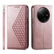 thumbnail image 4 of Funda Flip FOXDOCK para Xiaomi Redmi A3 , Estilo Billetera con Diseño Rombo, Correa de Mano y Soporte, Uso Diario, 4 of 6