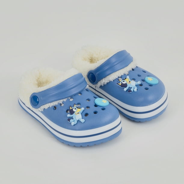 Zueco de Eva Con Chiporro Niño Pelota Azul Bluey