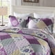 thumbnail image 2 of Juego de ropa de cama HoneiLife King, 270 x 244 cm, 3 piezas, con estampado floral, 2 of 9