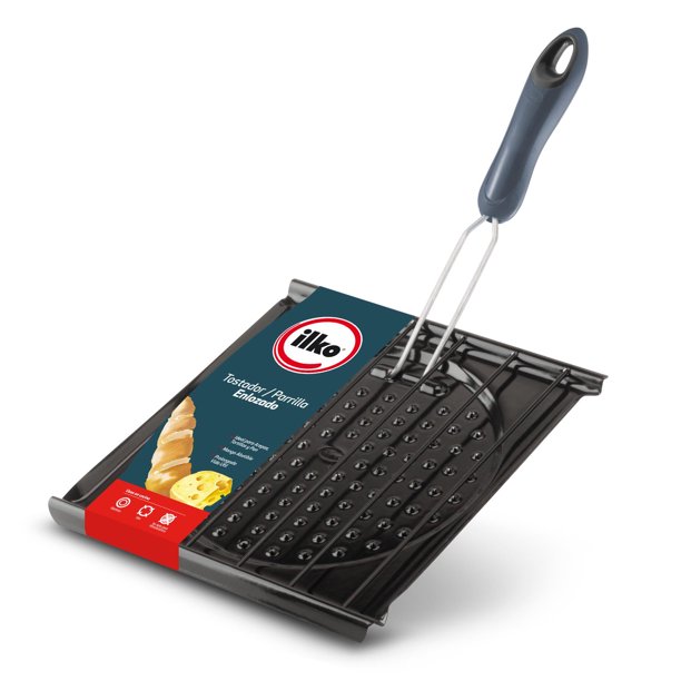 Tostador Enlozado Ideal Pieza Plateado Lider