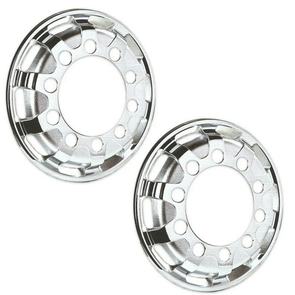 Tapa De Rueda Delantera Cromada Tipo Europeo