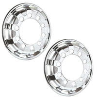 Venka - Tapa De Rueda Delantera Cromada Tipo Europeo