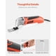 thumbnail image 1 of Multiherramienta Oscilante VEVOR GXMT04 2.2 Amps 22000 OPM, 1 of 3