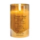thumbnail image 2 of Vaso amarillo Candle Elanze Designs Serenity Prayer de 12 x 8 cm, 2 of 4