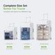 thumbnail image 2 of Bolsas Al Vacío 12 Pack 40 X 40 40 X 50 Y 40 X 60 Cm Con Bomba Usb 50 Kpa, 2 of 3