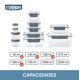 thumbnail image 3 of Set 12 Contenedores Herméticos Alimentos Storeware 12 un, 3 of 4