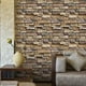 thumbnail image 5 of 1pc Self Adhesive 3D Brick Pattern Wallpaper, 33ft/10m, Waterproof Instant Sticker, 5 of 5