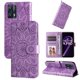 thumbnail image 1 of Funda tipo cartera FOXDOCK para Realme 9 Pro , diseño girasol en relieve, cuero PU, cierre magnético, soporte y tarjetero, 1 of 5