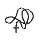 thumbnail image 2 of Perlas negras de 6/8 mm para Rosary Intercession First, hechas en Brasil, 2 of 7