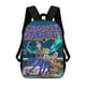 thumbnail image 1 of Inspector Gadget-theme Backpack, Campus style schoolbag Bookbag with Adjustable Shoulder Straps And Large Zip Compartment, Unisex Travel Bags., 1 of 6