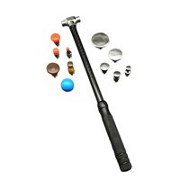 Ioensy - Herramienta De Reparación De Abolladuras Sin Pintura, Juego De Martillo De Reparación Para Láminas De Coche, Juego De Abolladuras Pequeñas A
