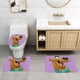 thumbnail image 2 of Scooby-Doo Juego de 3 alfombras de baño de coral fleece: tapete de baño + alfombra de inodoro en forma de U + funda de tapa de inodoro en forma de O, 2 of 6