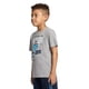 thumbnail image 2 of Camiseta Para Niño Corte Slim Fit Manga Corta Gris Jaspeado, 2 of 4