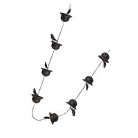 Magideal - Cadenas De Lluvia Para Pájaros Para Canalones Copa Cadena De Lluvia Decorativo Baño Para Pájaros Exterior 94.5 Pulgadas Caños De Repuesto Para Toldos