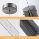 thumbnail image 2 of Lampara Colgante BESTWEST BW051BN8W LED 8W Vidrio Gris, 2 of 2