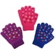 thumbnail image 1 of Guantes Evridwear Magic Stretch para niños, 3 pares, cálidos, con forma de copo de nieve, 1 of 7
