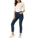 thumbnail image 2 of INSPIRE CHIC Camisetas de Mujer Mangas al Codo Cuello Barco Ajuste Ceñido Casual Beige M, 2 of 6