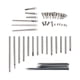 thumbnail image 5 of Kit de herramientas de reparación de clarinete, tornillos de hoja de resorte, Kits de varilla de eje de clarinete práctico portátil, piezas de instrum, 5 of 5
