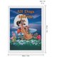 thumbnail image 2 of Kit de Pintura de Diamantes 5D Desmarcar Todos los Perros Van al Cielo 30x40 cm, 2 of 6