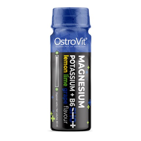 Ostrovit - Magnesio Potasio Y B6 Shot 80 Ml Lemon Lime Grape