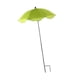 thumbnail image 4 of Sombrilla Para Plantas Con Estaca De Metal, Resistente A La Intemperie, Para Parterres De Jardín, Color Verde, 4 of 5