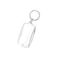 Magideal - 100 Llaveros Acrílicos Con Foto, Llavero Con Imagen, Recuerdo De Fiesta, Bricolaje, Pequeños Regalos De Graduación, Suministros, Llavero Con Inserción