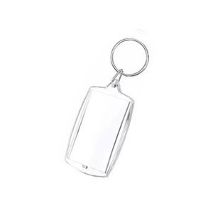 Magideal - 100 Llaveros Acrílicos Con Foto, Llavero Con Imagen, Recuerdo De Fiesta, Bricolaje, Pequeños Regalos De Graduación, Suministros, Llavero Con Inserción