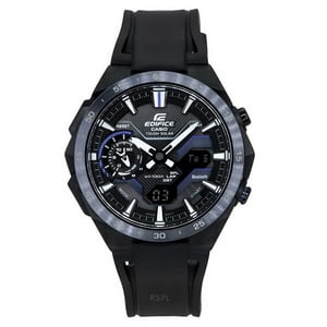 Casio - Reloj Digital Para Hombre Edifice Windflow Smartphone Link Dial Negro Tough Solar Ecb-2200Pb-1A 100M