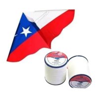 Ekol Táctica Militar - Volantín Cometa Chileno + Hilo 420M Carrete Condor