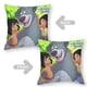 thumbnail image 2 of El Libro de la Selva Fundas de almohada de terciopelo con tema, regalos de funda de almohada, decoración para el hogar, cojín de lanzar, regalo de cumpleaños para fans y parejas. 45cm x 45cm., 2 of 6