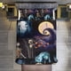 thumbnail image 3 of Corpse Bride And Jack Skellington Duvet Cover Set 3 Piece Bedding Set Double Sided Printing Decorative Comforter Cover Set, 3 of 5