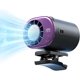 thumbnail image 1 of Ventilador clip coche LED 199 velocidades 16°C semi enfriamiento USB recargable 360° rotación, 1 of 6