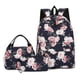thumbnail image 1 of 3 Piece Fashion Cute Student School Bag, With lunch Box Bag,Lightweight Large Capacity Zipper Backpack Woman and Man, Unisex, 1 of 3