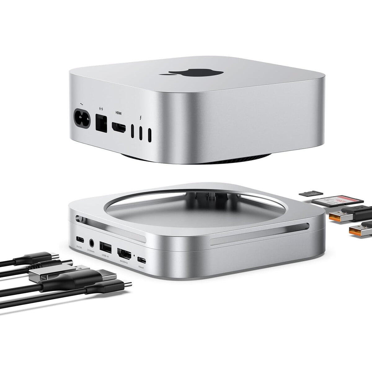 Dock Hub Dralaw Mac Mini M4 Ssd 8tb Hdmi 4k60hz